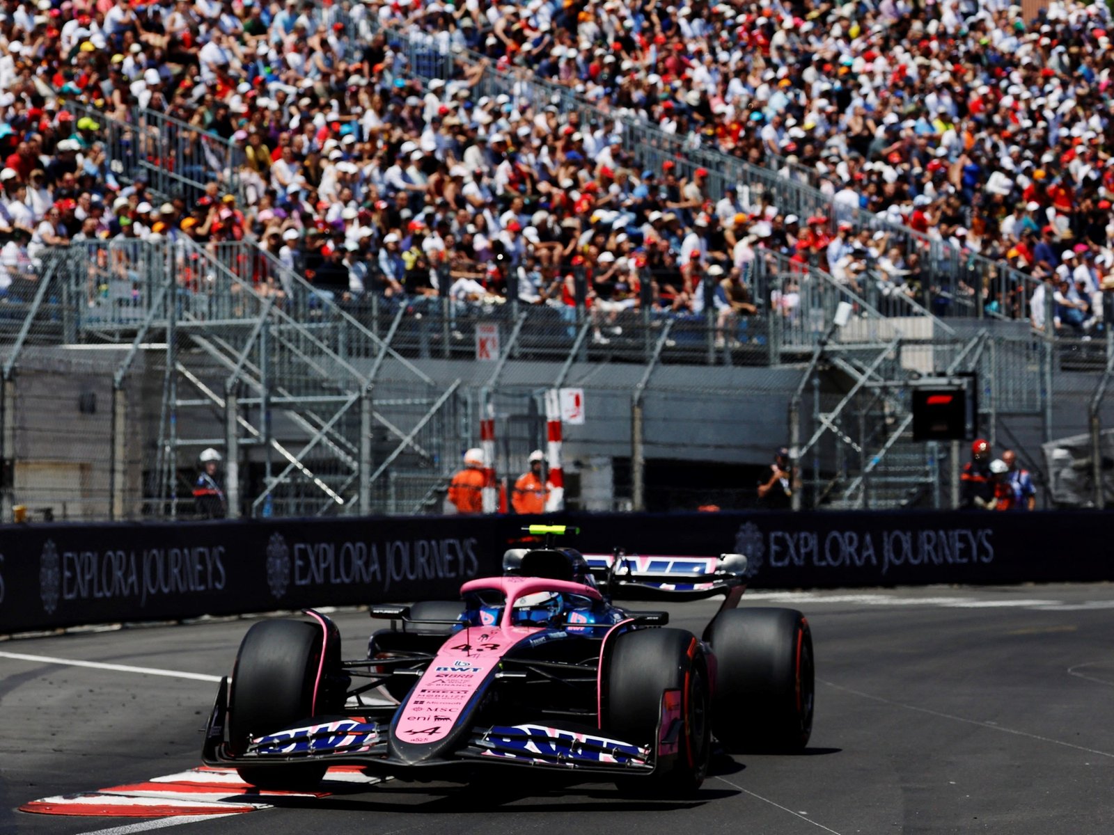 Colapinto padeció otra vez al Alpine y no pudo salir del fondo en una clasificación del GP de Mónaco en la que Norris voló e hizo historia