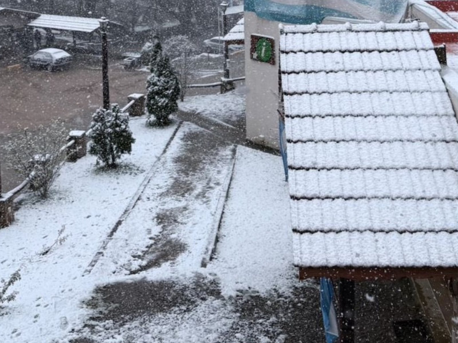 Con el frío polar, Córdoba tuvo su primera nevada de la temporada: las fotos y los videos