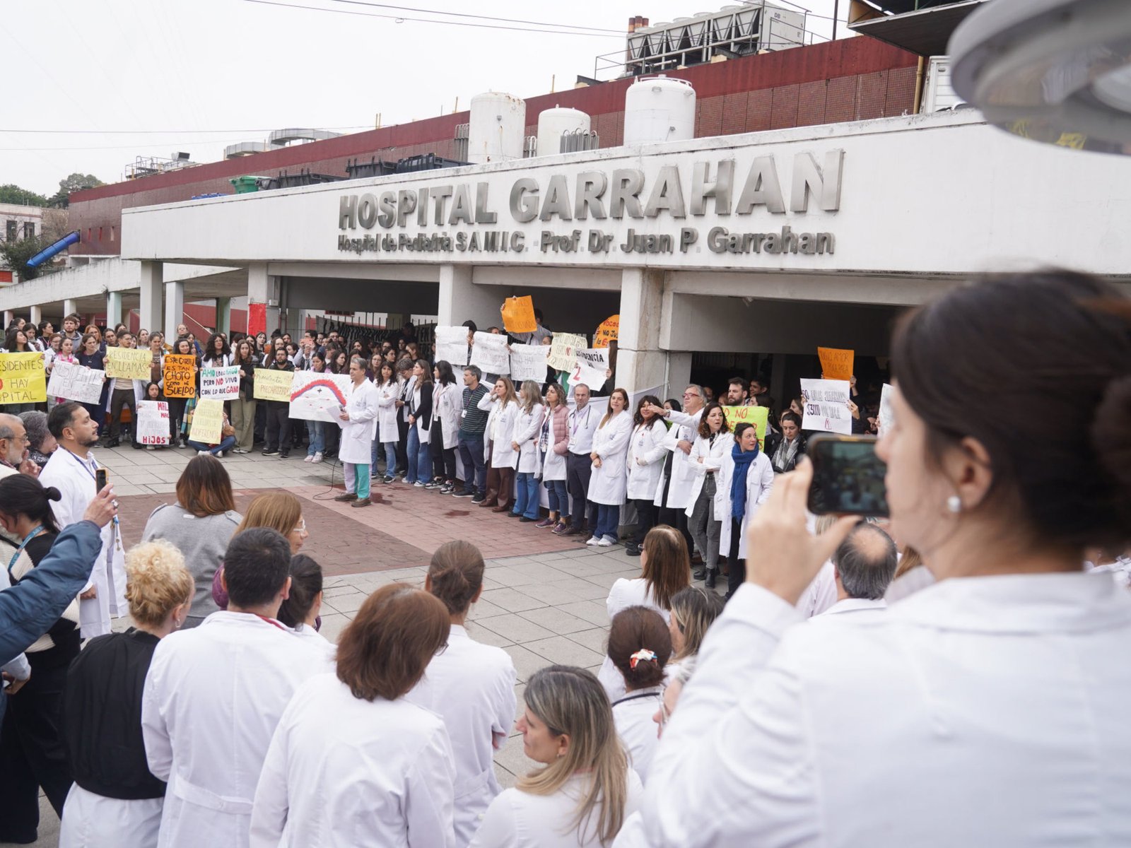 Dictaron la conciliación obligatoria en el conflicto con los médicos del Hospital Garrahan