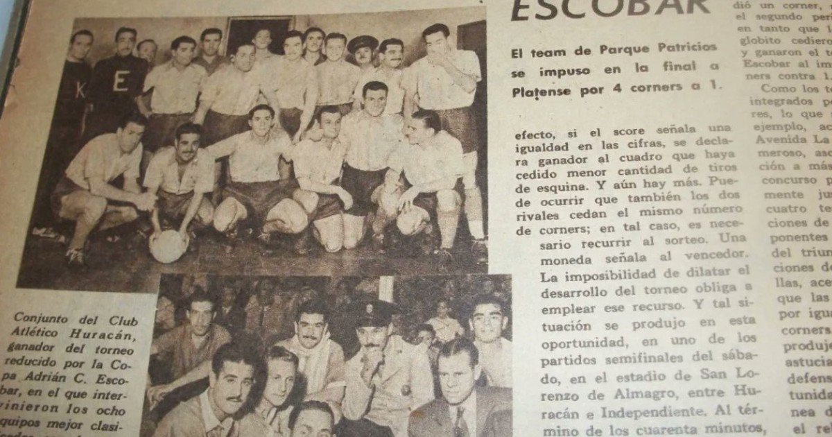 El insólito antecedente de Huracán-Platense en una final :: Olé