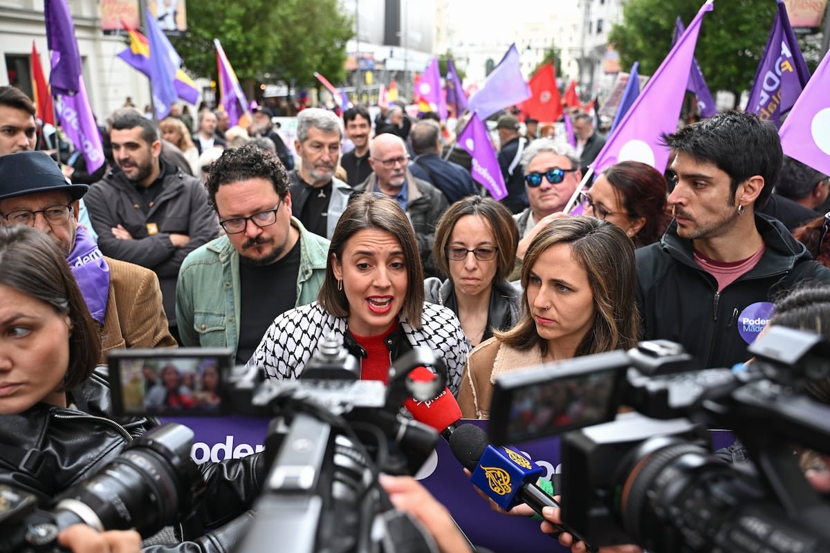 Irene Montero y Antonio Maíllo comparten un acto en plena redefinición del espacio a la izquierda del PSOE | España