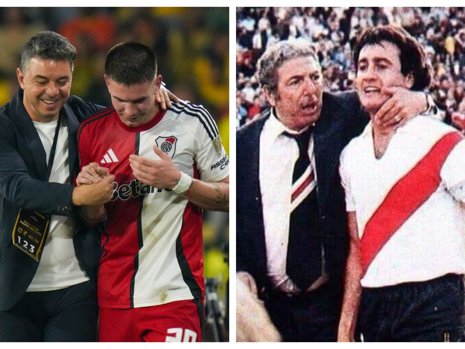 La foto viral de Gallardo y Mastantuono que emocionó a los viejos hinchas de River