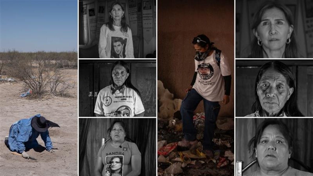 Las madres buscadoras del México que desaparece