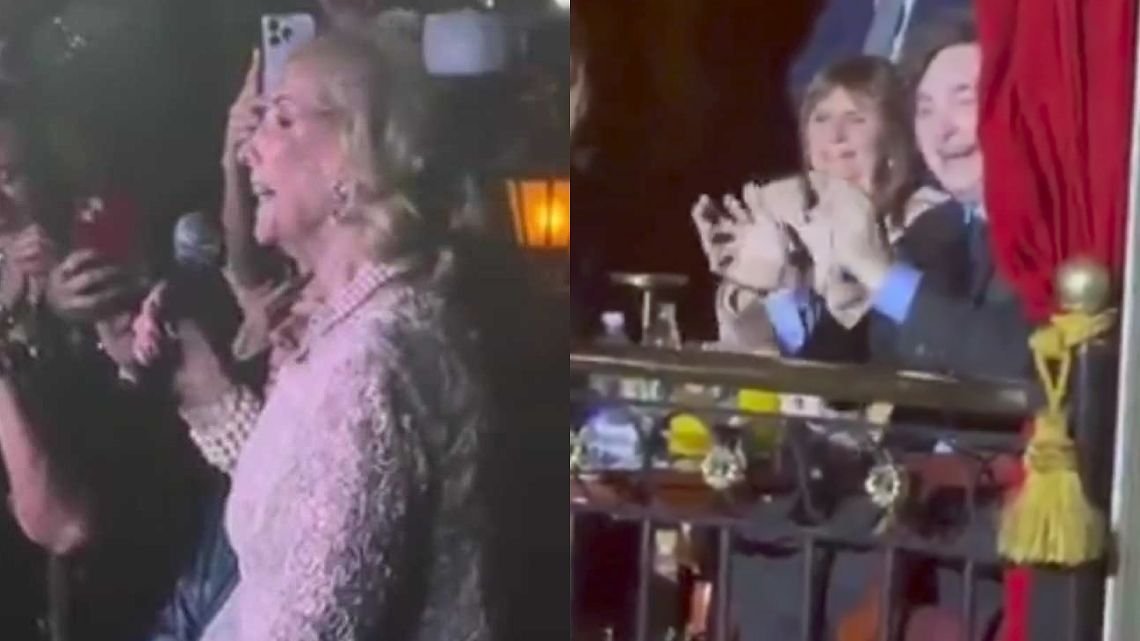 Mirtha Legrand se cruzó con Javier Milei en un desfile de Piazza y exclamó el lema libertario