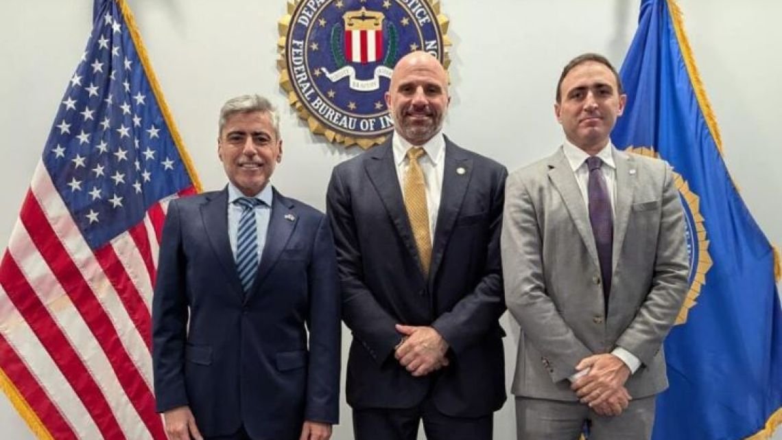 Quinteros y López se reunieron con el FBI, la DEA y la Policía de Nueva York