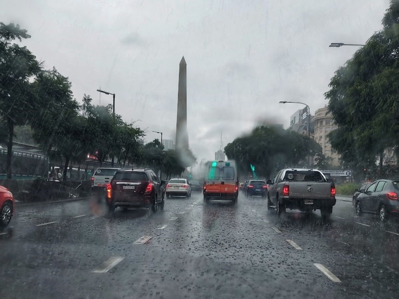 Rige un alerta naranja por tormentas para la Ciudad de Buenos Aires y parte de la Provincia