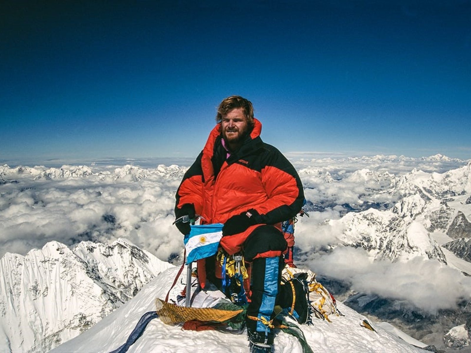 “Ser el primer argentino en hacer cumbre en el Everest me devolvió el patriotismo”