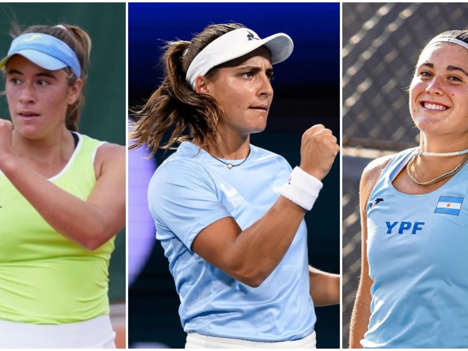Solana Sierra, María Lourdes Carlé y Julia Riera hicieron historia en Roland Garros, pasaron la qualy y serán 10 los argentinos en París