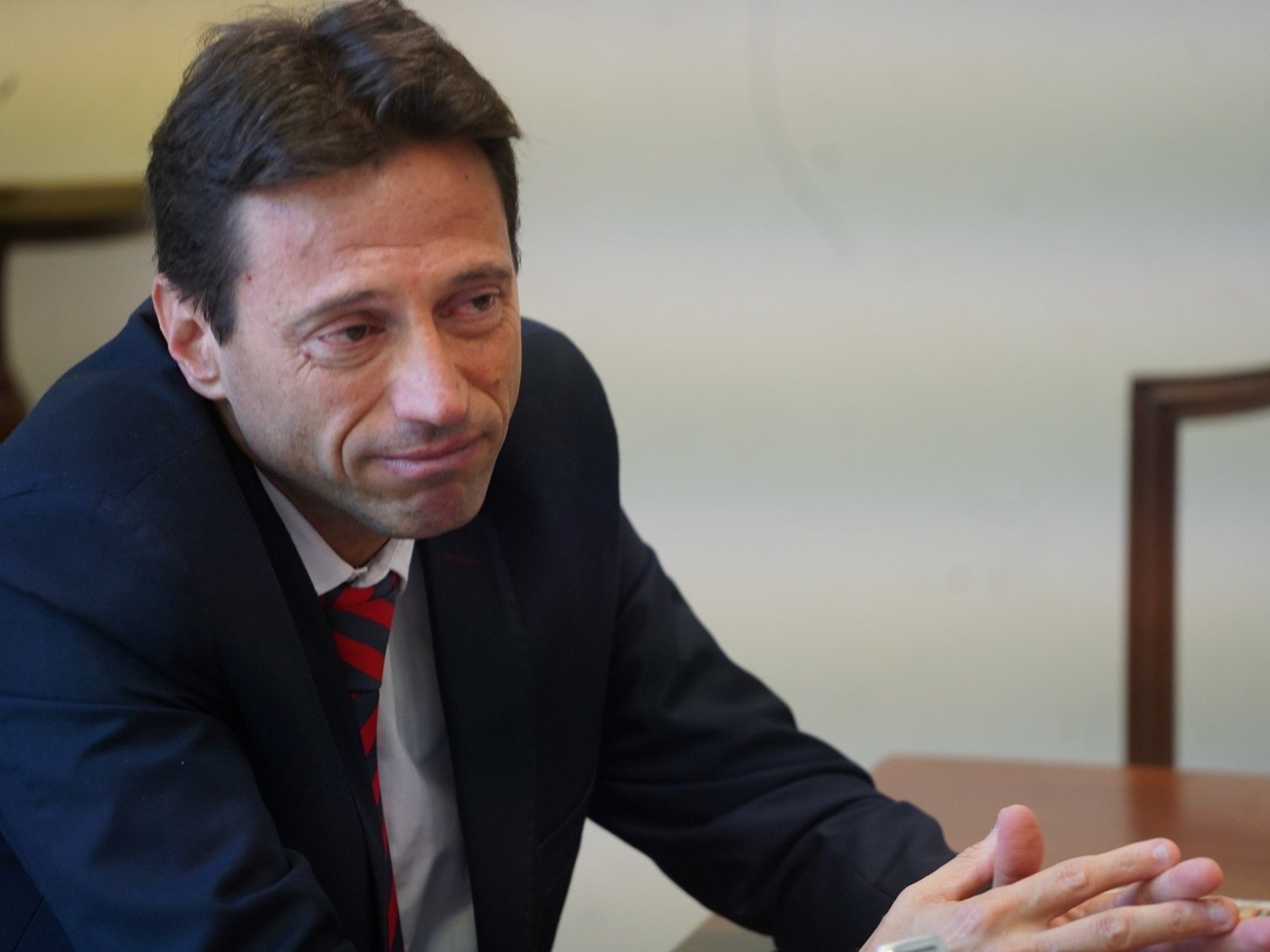 “Tengo que ir a laburar, porque yo no recibo coimas, ¿sabés?