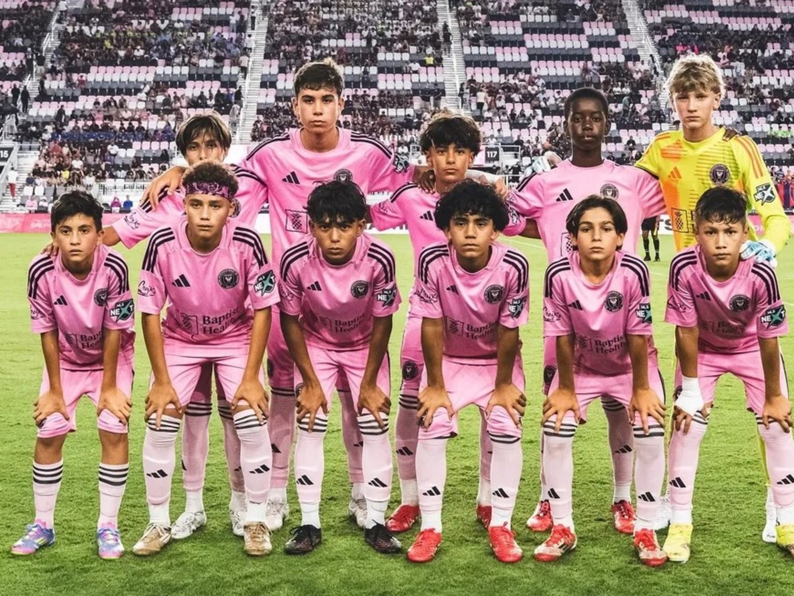 Thiago Messi y Benjamín Suárez, campeones con la Academia del Inter Miami en Estados Unidos