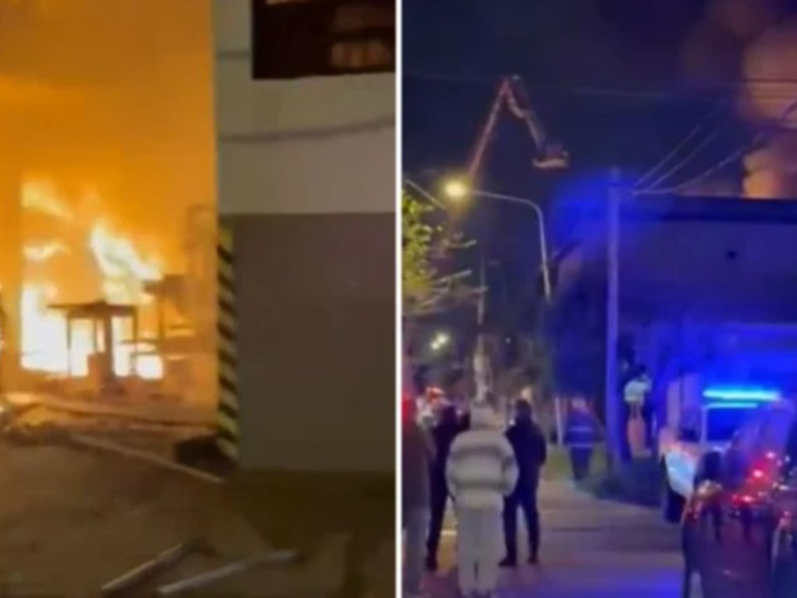 evacuaron a los vecinos del lugar