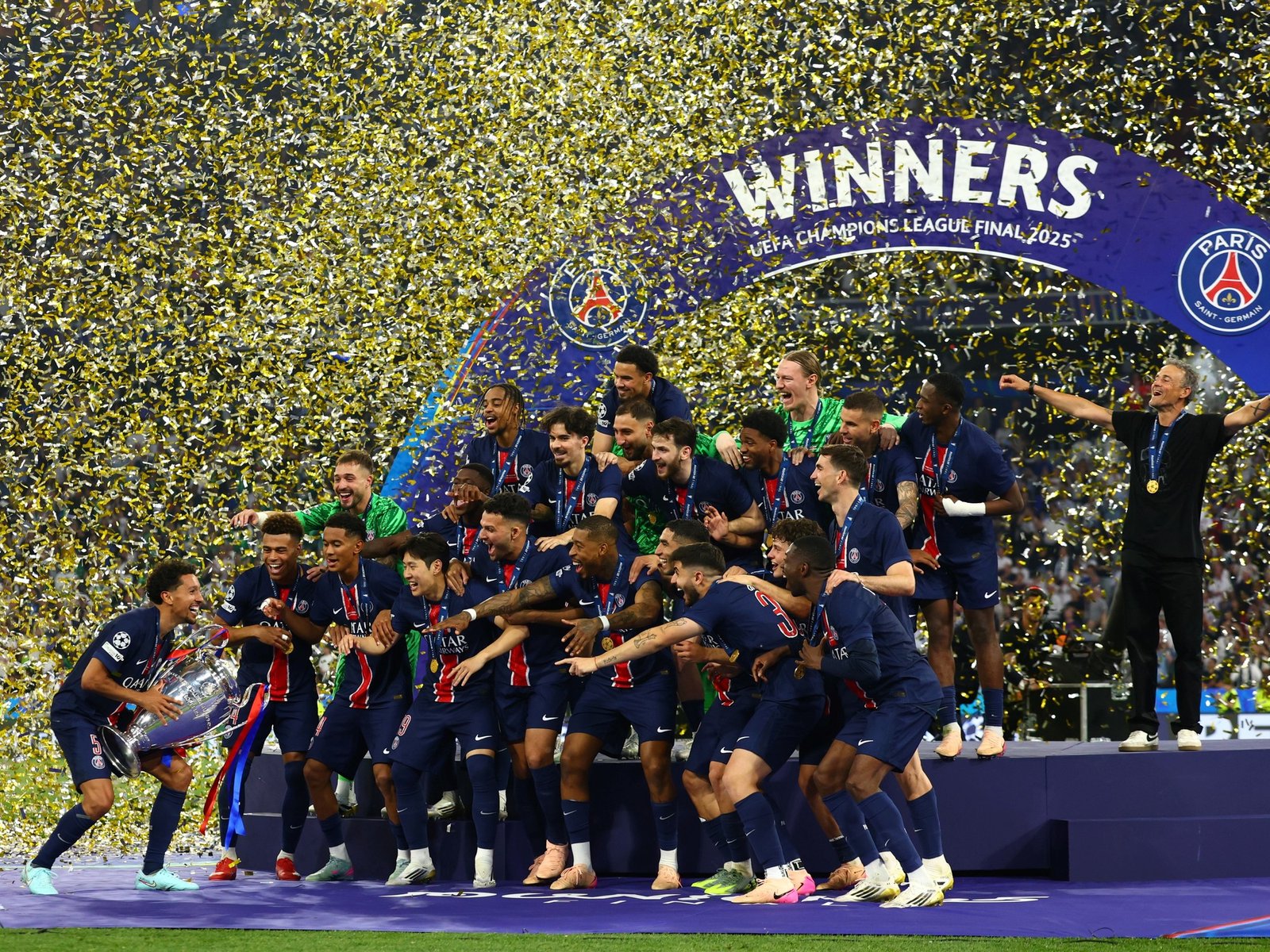 humilló al Inter y gritó campeón por primera vez en su historia