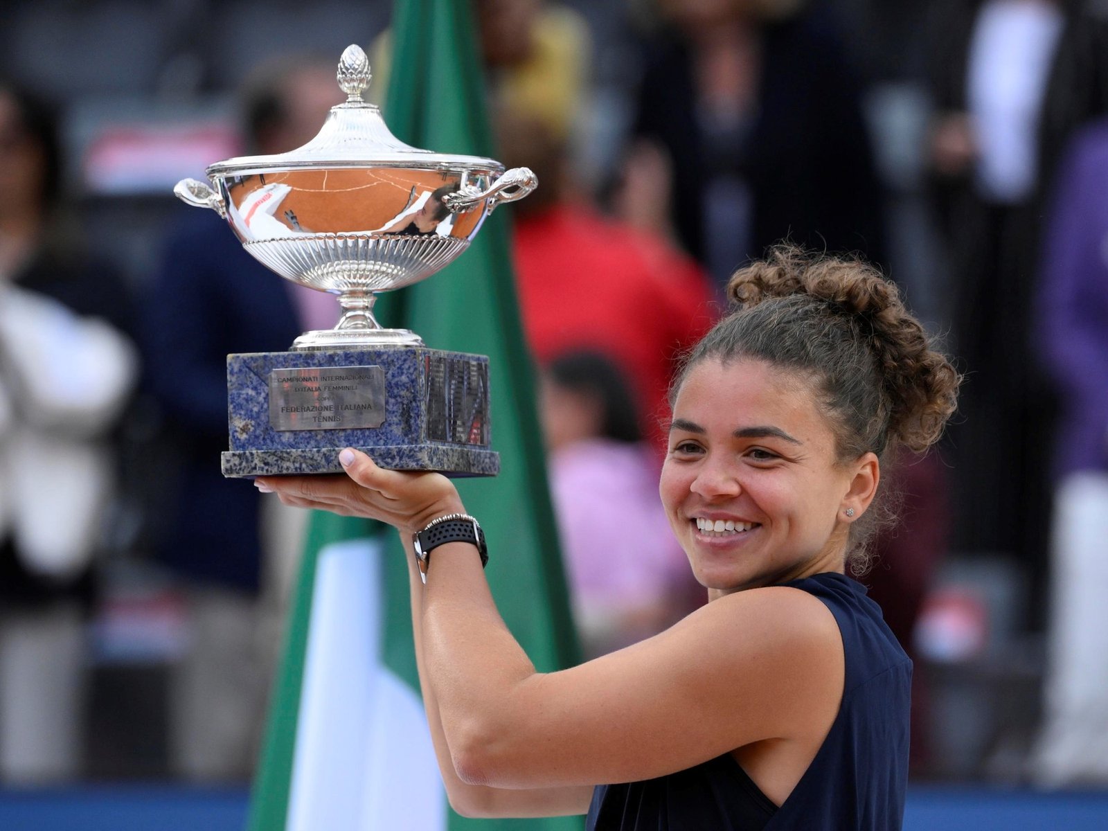 le ganó a Gauff y llega como candidata a Roland Garros, aunque no lo asuma