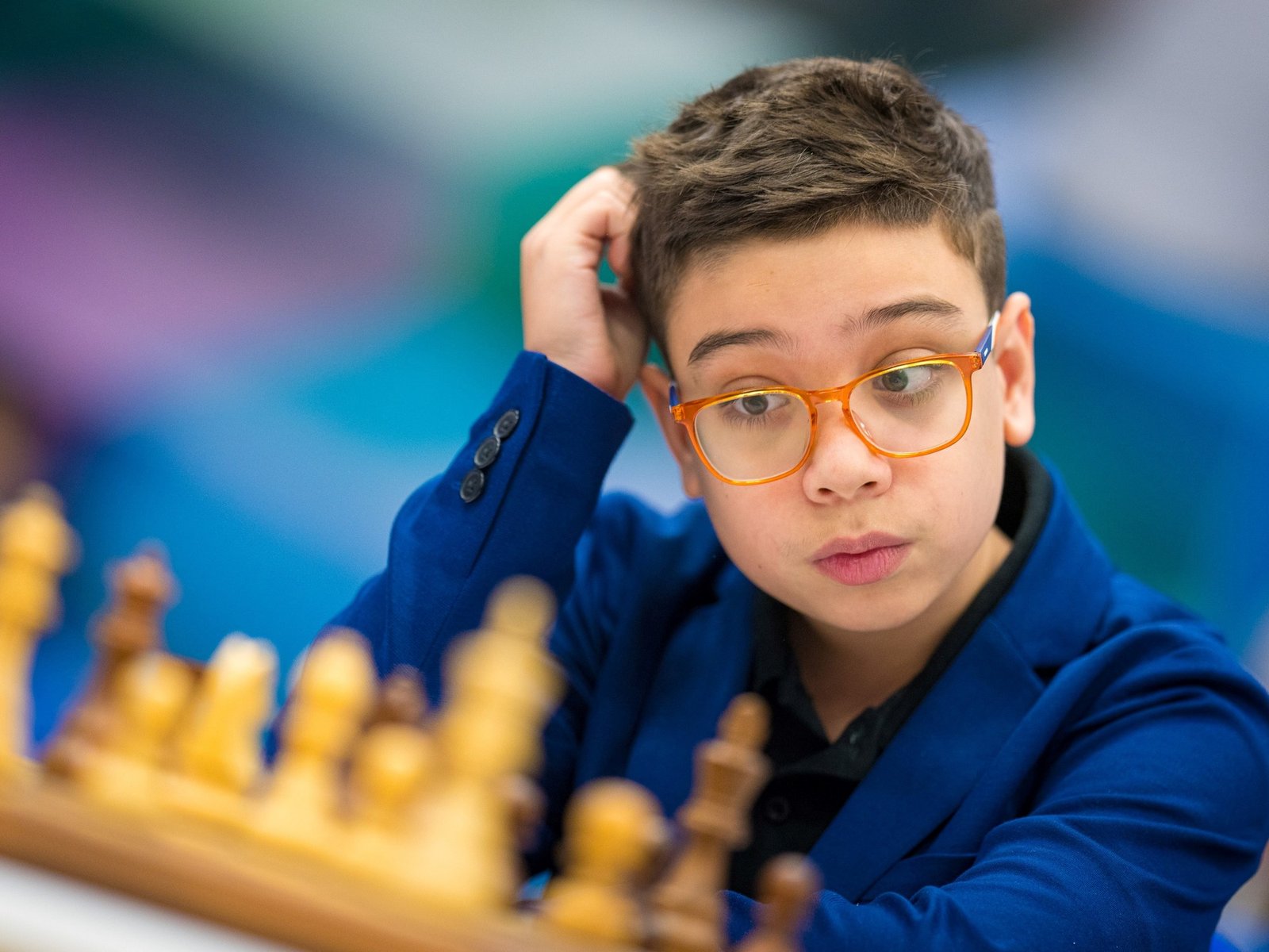 le ganó al azerí Mahammad Muradli y logró la segunda mejor victoria de su carrera en ajedrez en ritmo pensado