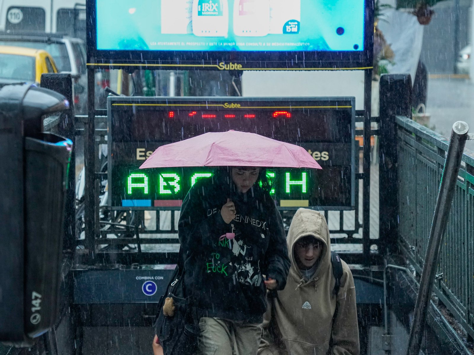 lluvias en la Ciudad y alerta amarilla por tormentas en la Provincia Buenos Aires