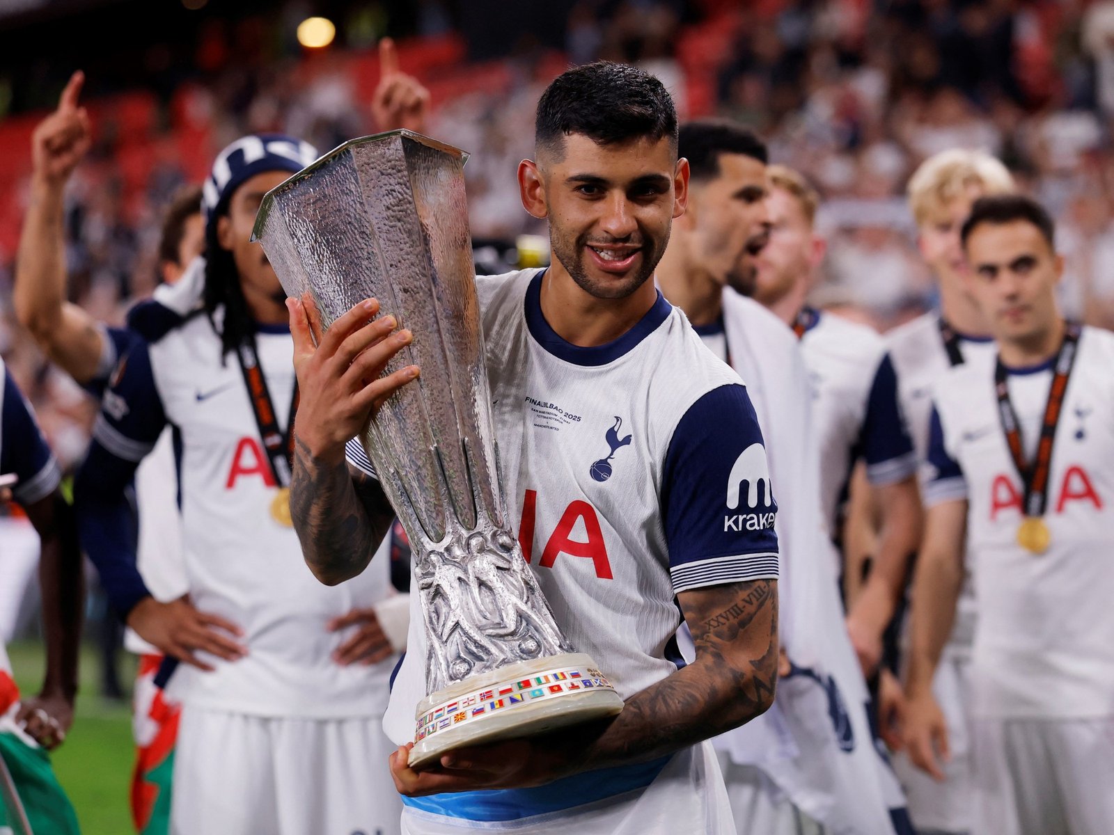 lo eligieron el MVP de toda la temporada de la Europa League tras consagrarse con el Tottenham