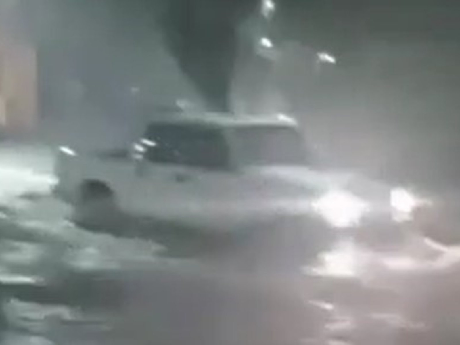 los videos de las calles y caminos anegados