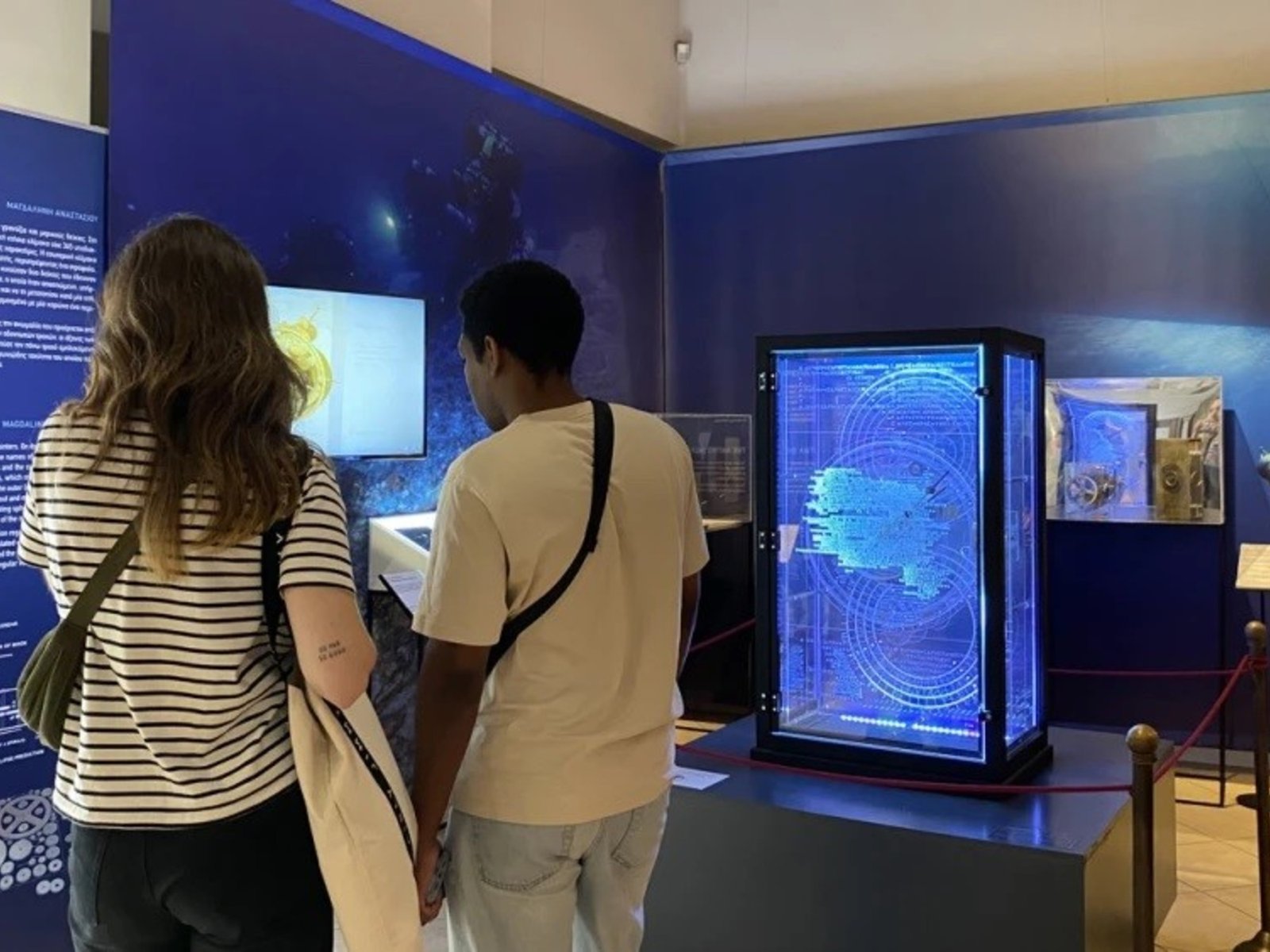 viaje por la antigua tecnología griega