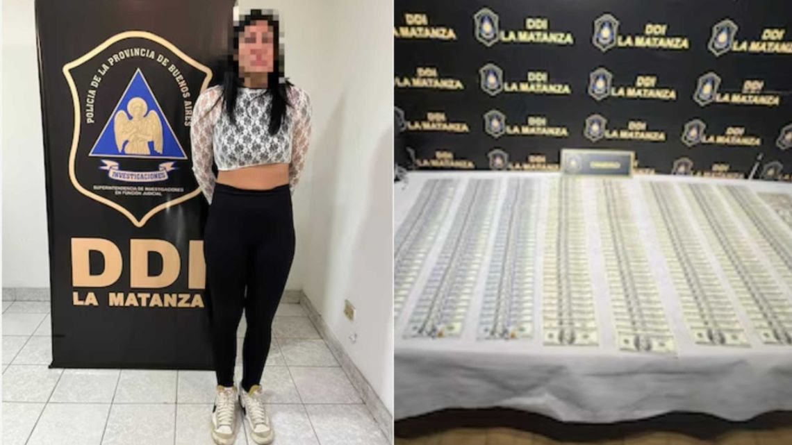 Cayó una mujer que le pedía 100 mil dólares a su amante para no contarle a la esposa