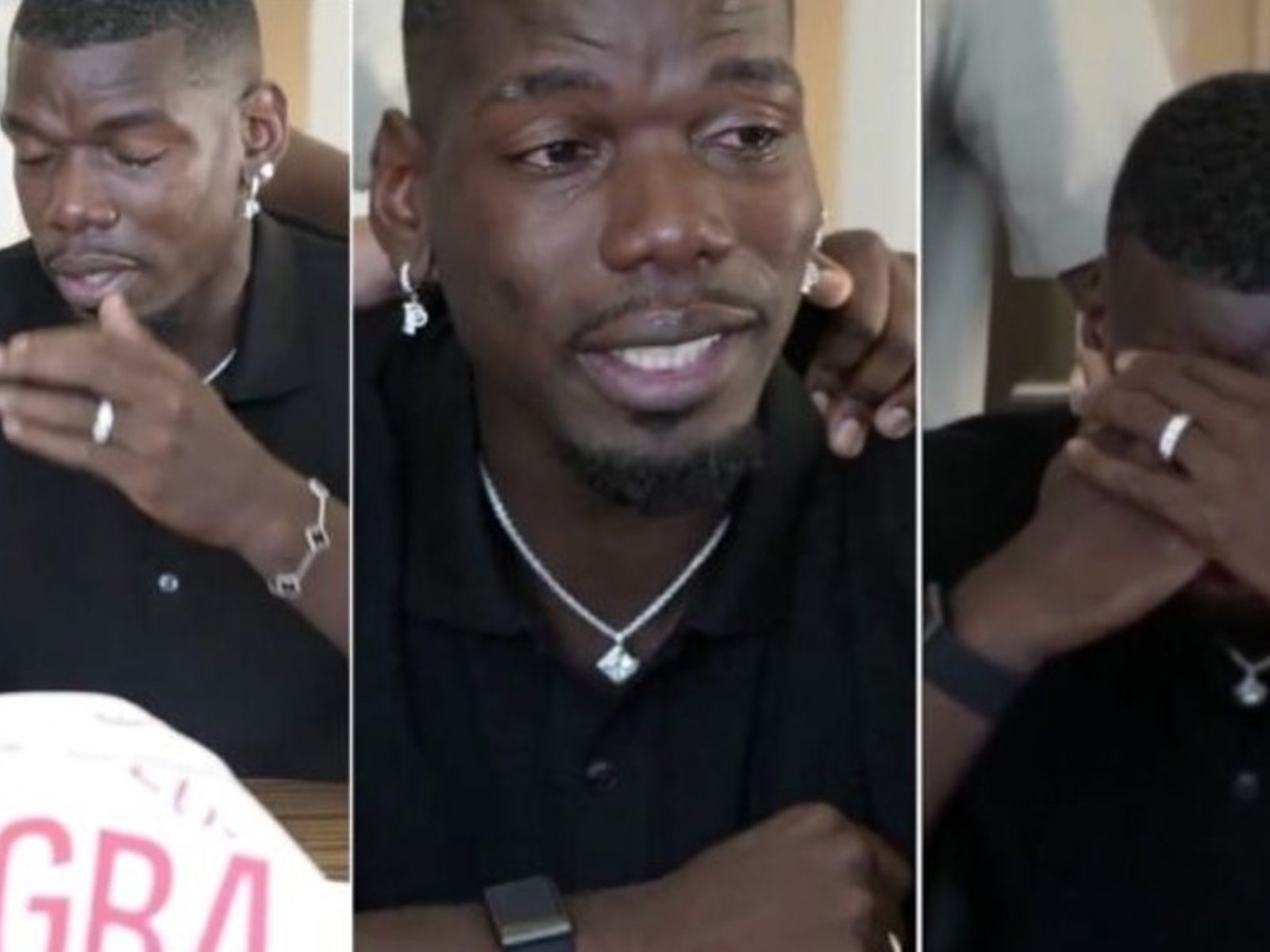 El conmovedor llanto de Paul Pogba al firmar contrato con Mónaco tras 18 meses de suspensión por doping