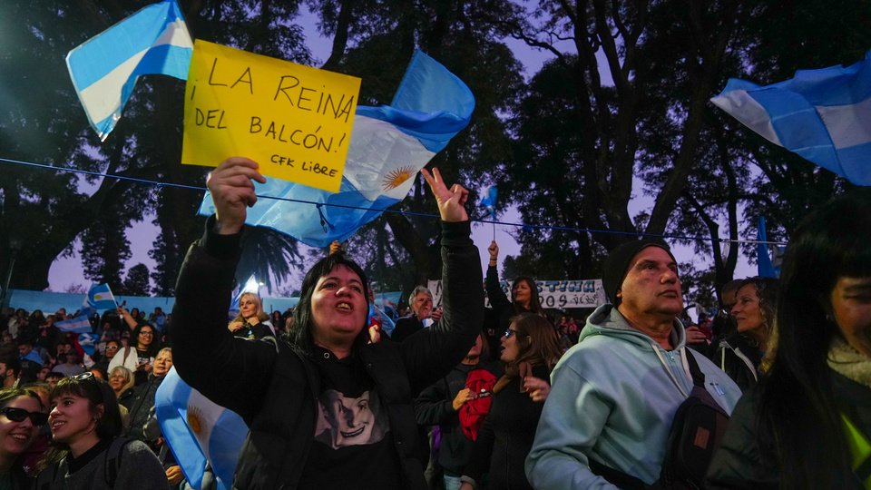 El mensaje completo de Cristina Kirchner a la militancia en Parque Lezama
