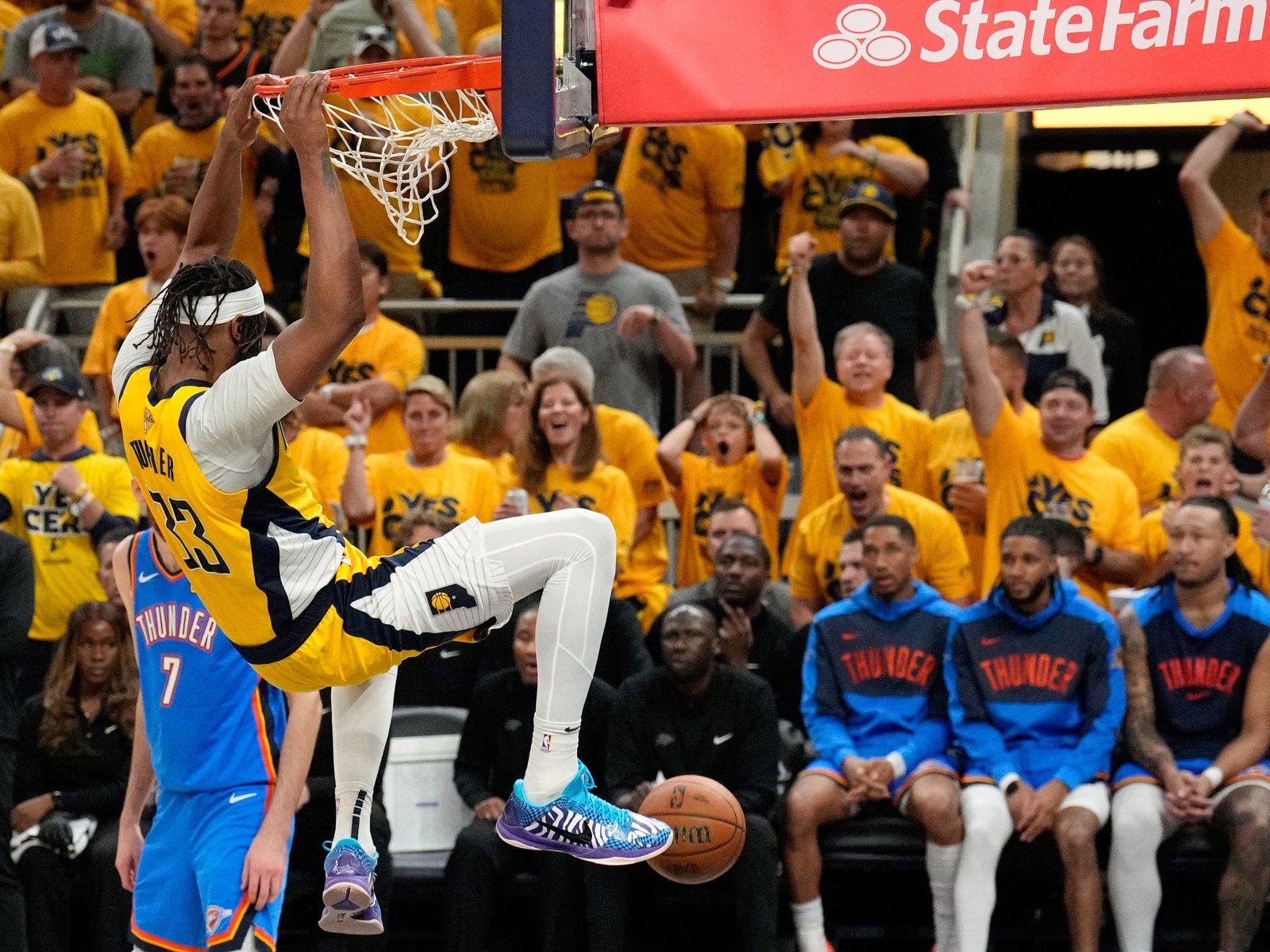 Indiana fue una aplanadora ante Oklahoma City y el campeón se definirá en el séptimo juego