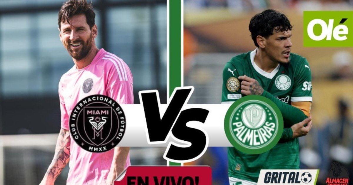 Inter Miami-Palmeiras, en vivo en el stream de Olé: horario y por dónde nos podés ver :: Olé