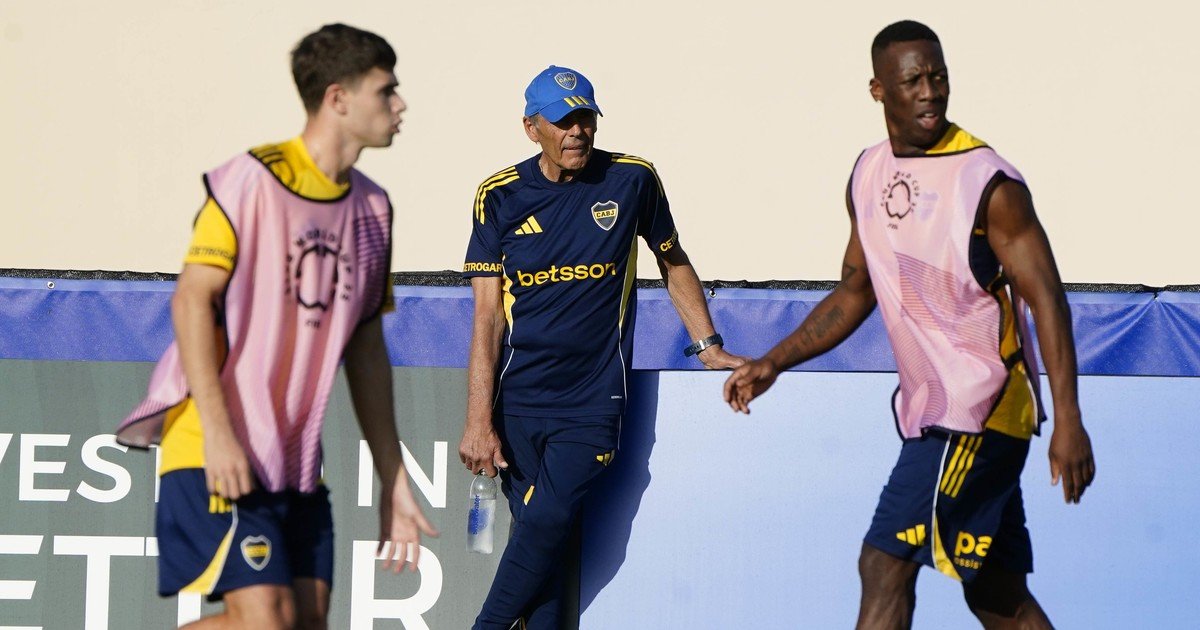 Russo recibió una buena noticia en la práctica de Boca y dejó indicios del 11 :: Olé