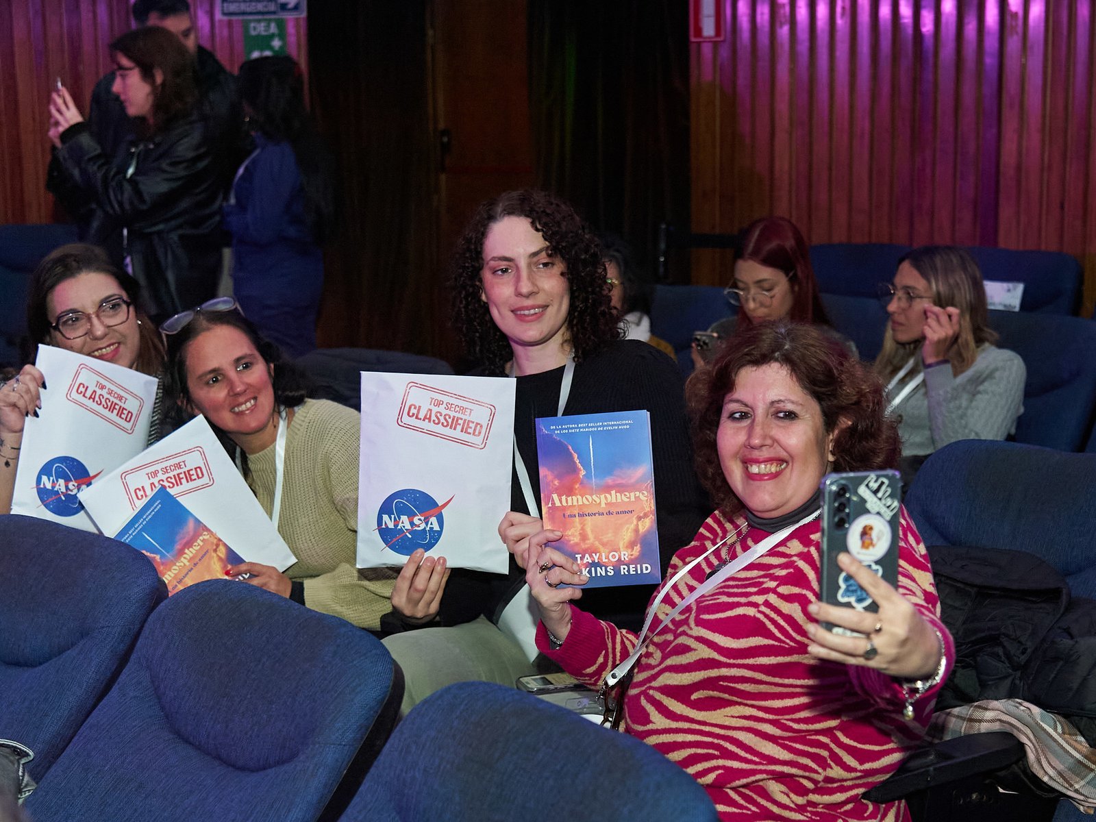 Una tarde con las lectoras argentinas de Taylor Jenkins Reid, una voz de estos tiempos