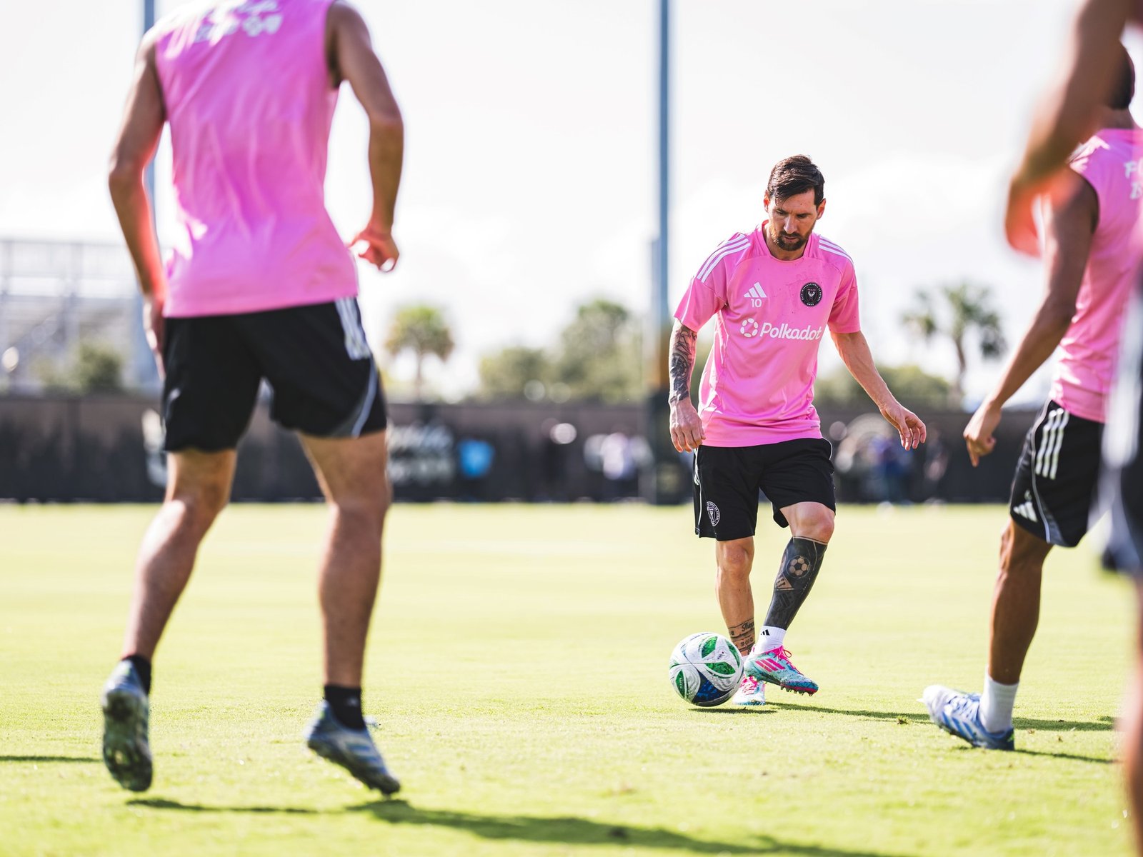 así fue su entrenamiento con Inter Miami en la previa del Mundial de Clubes
