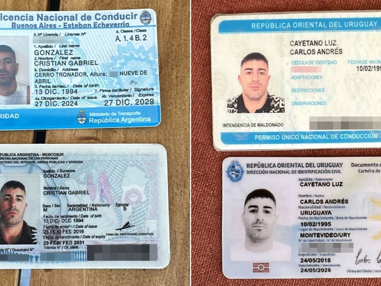 así vivía en Brasil el sicario que mató a sus socios en Pilar y Recoleta