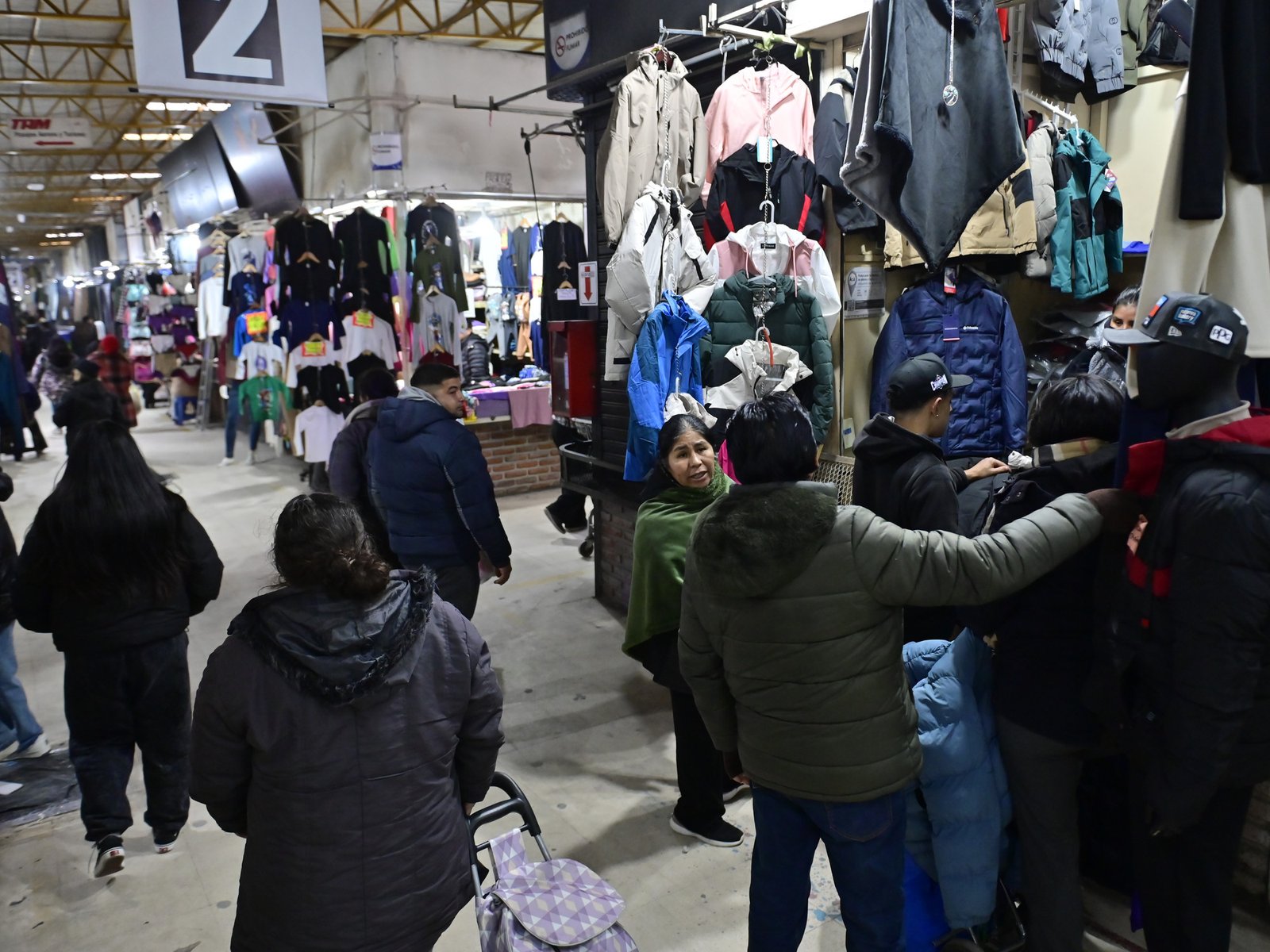 controles, policía y pocas ventas