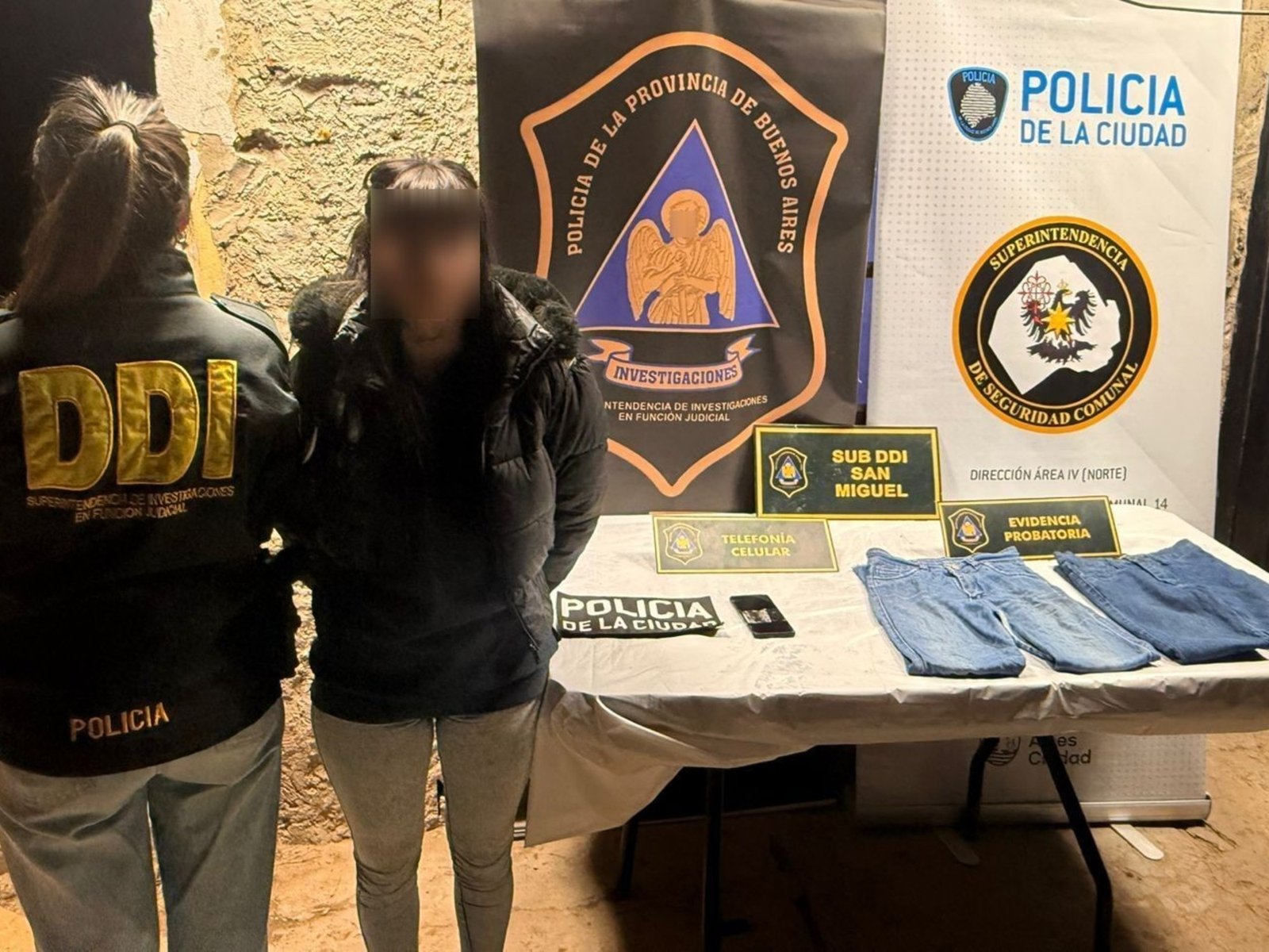 detuvieron a una sospechosa que podría ser una "viuda negra"