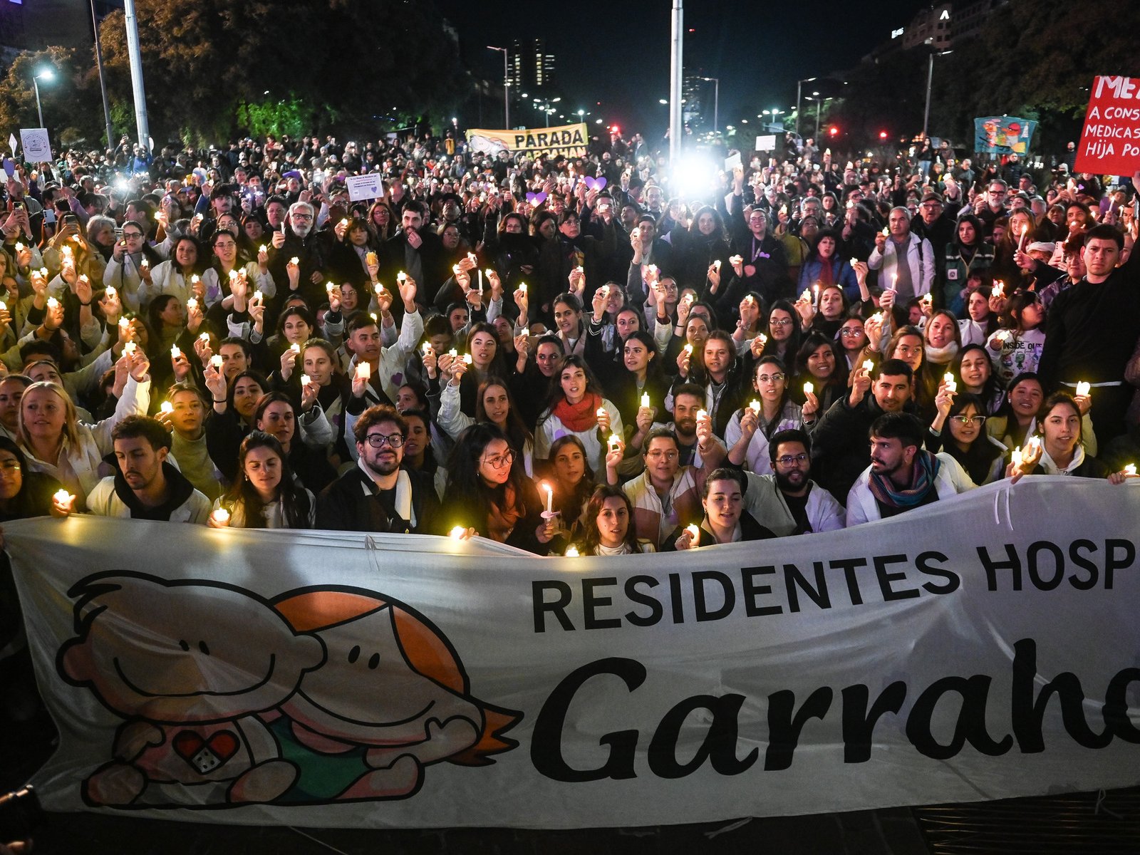 los residentes levantaron el paro