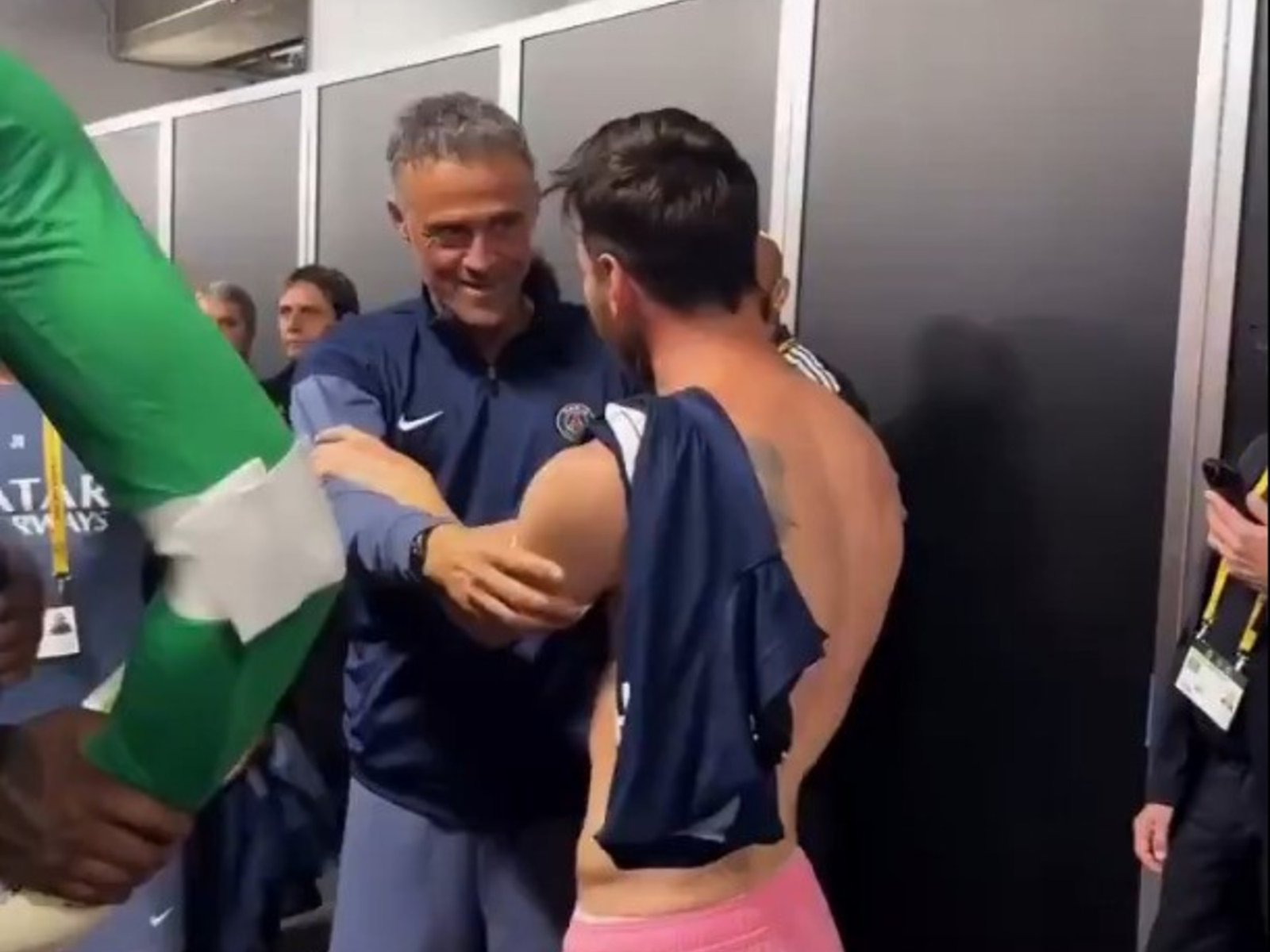 su abrazo con Messi y el “partido casi perfecto”