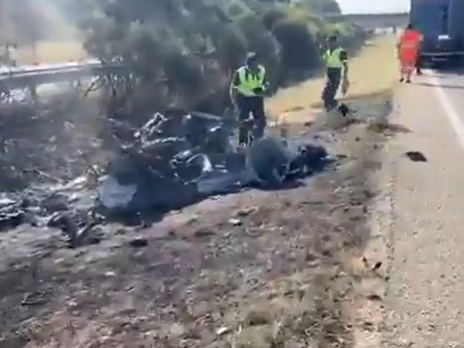 Así quedó el auto de Diogo Jota luego del fatal accidente en el que murió el jugador del Liverpool