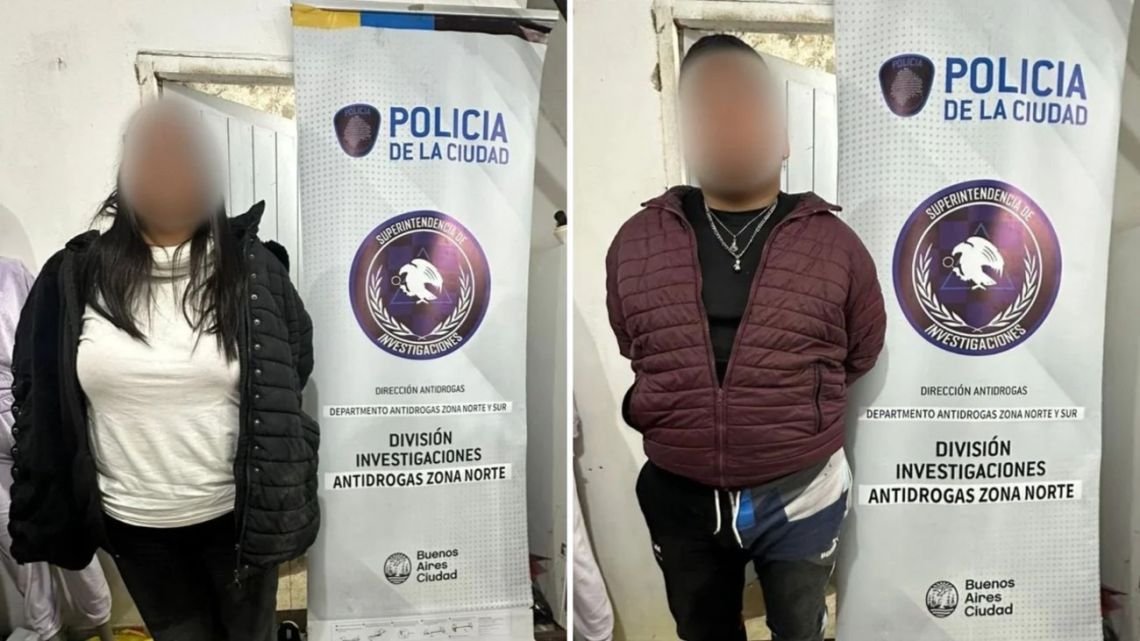 Caen dos narcos peruanos en Chacarita: tenían 220 envoltorios de cocaína y operaban en un búnker