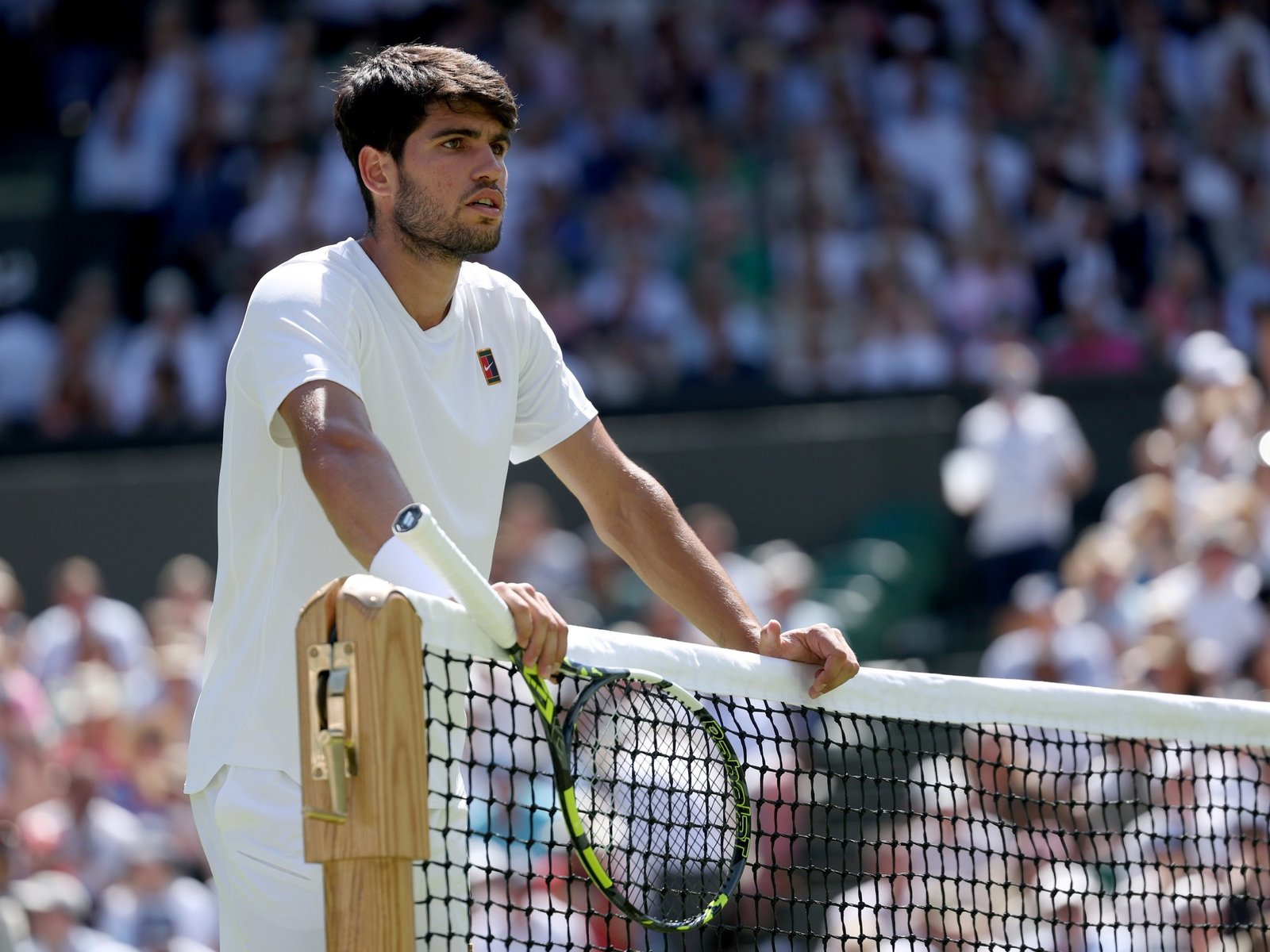 Carlos Alcaraz ante Taylor Fritz y Novak Djokovic vs Jannik Sinner, por las semifinales del Abierto británico