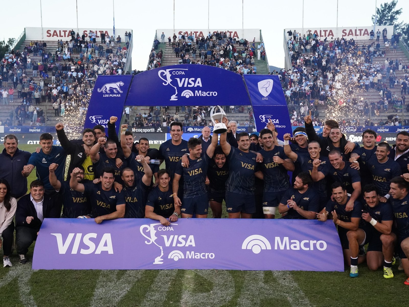 De menos a más, Los Pumas no tuvieron piedad con Los Teros