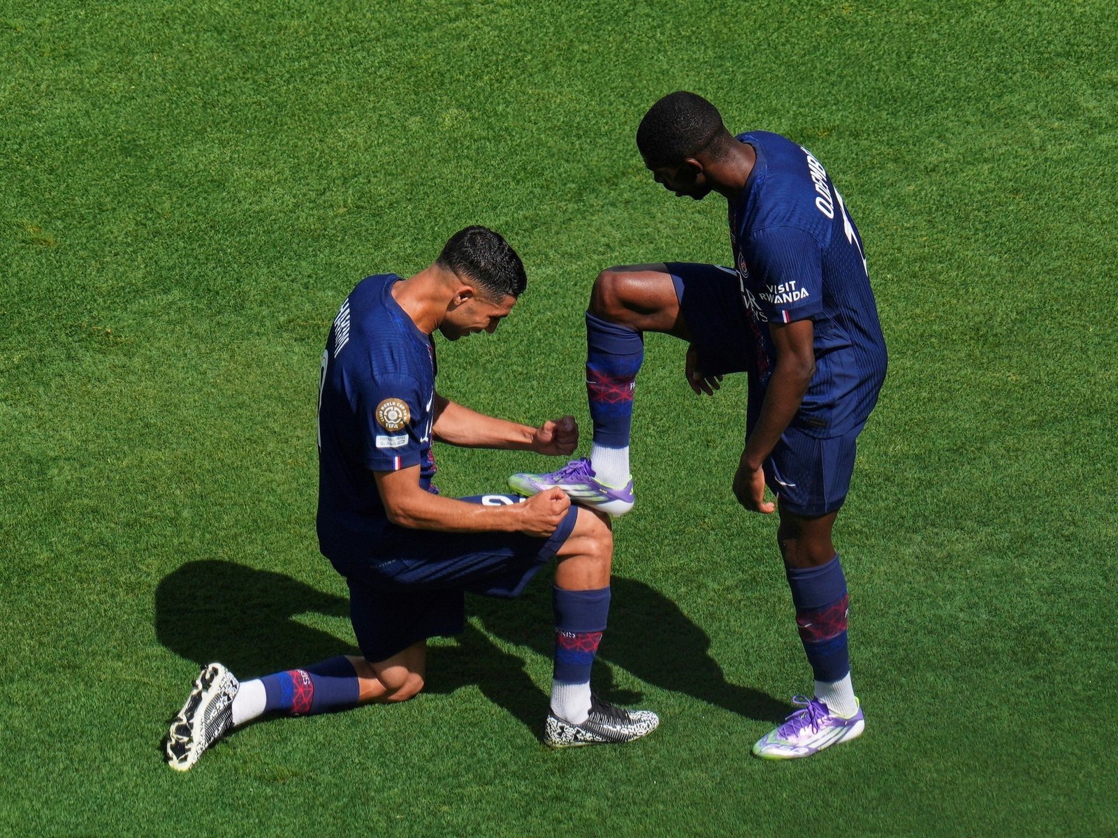 Dembelé en modo Balón de Oro y tres tantos en 24 minutos en la semi del Mundial de Clubes