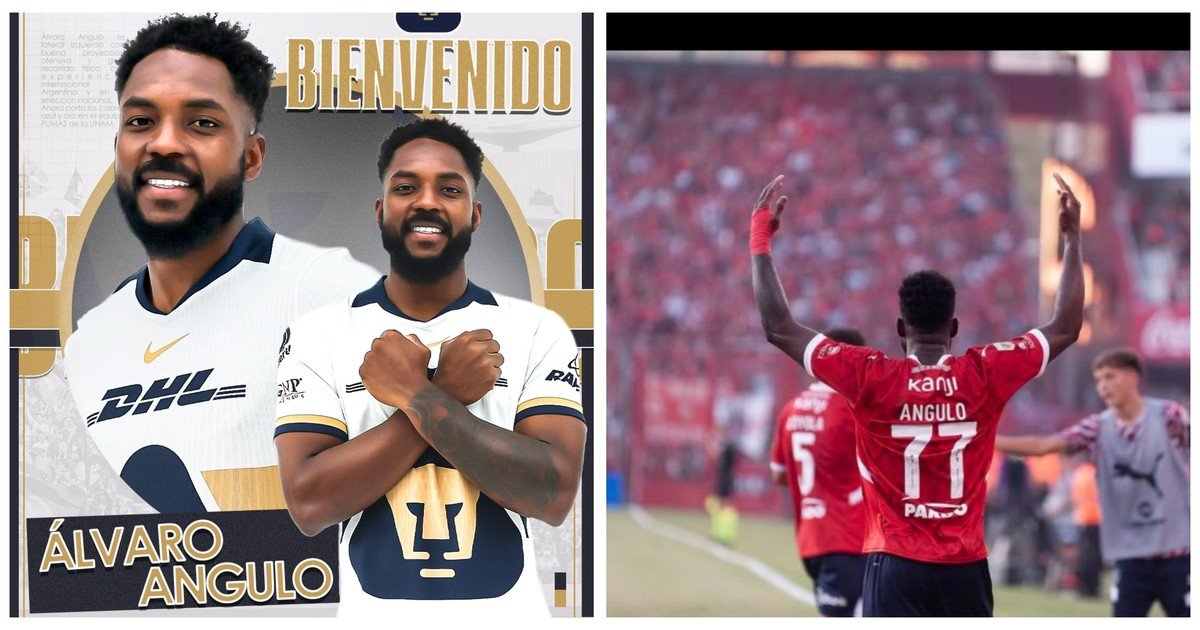 El mensaje de Angulo para el hincha de Independiente tras firmar en Pumas :: Olé