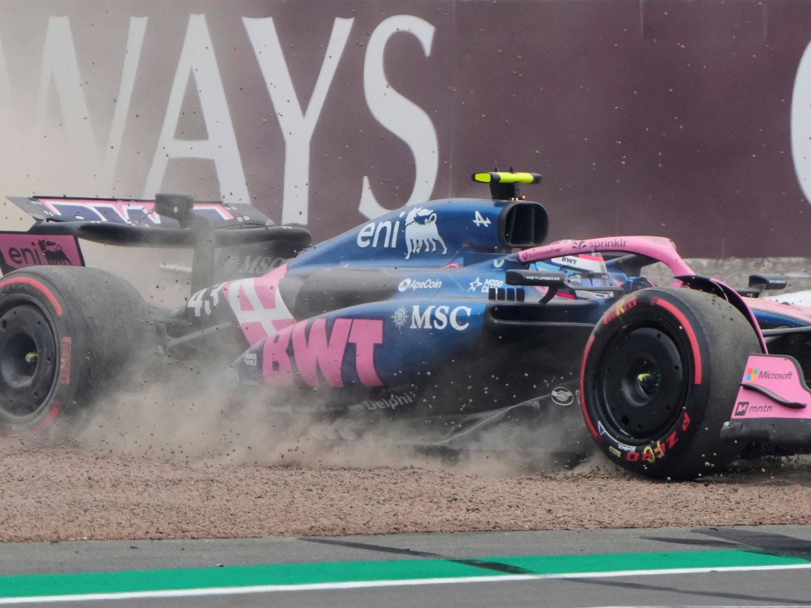 El trompo de Franco Colapinto que lo dejó sin chances en la clasificación del GP de Gran Bretaña: “Es una pena”