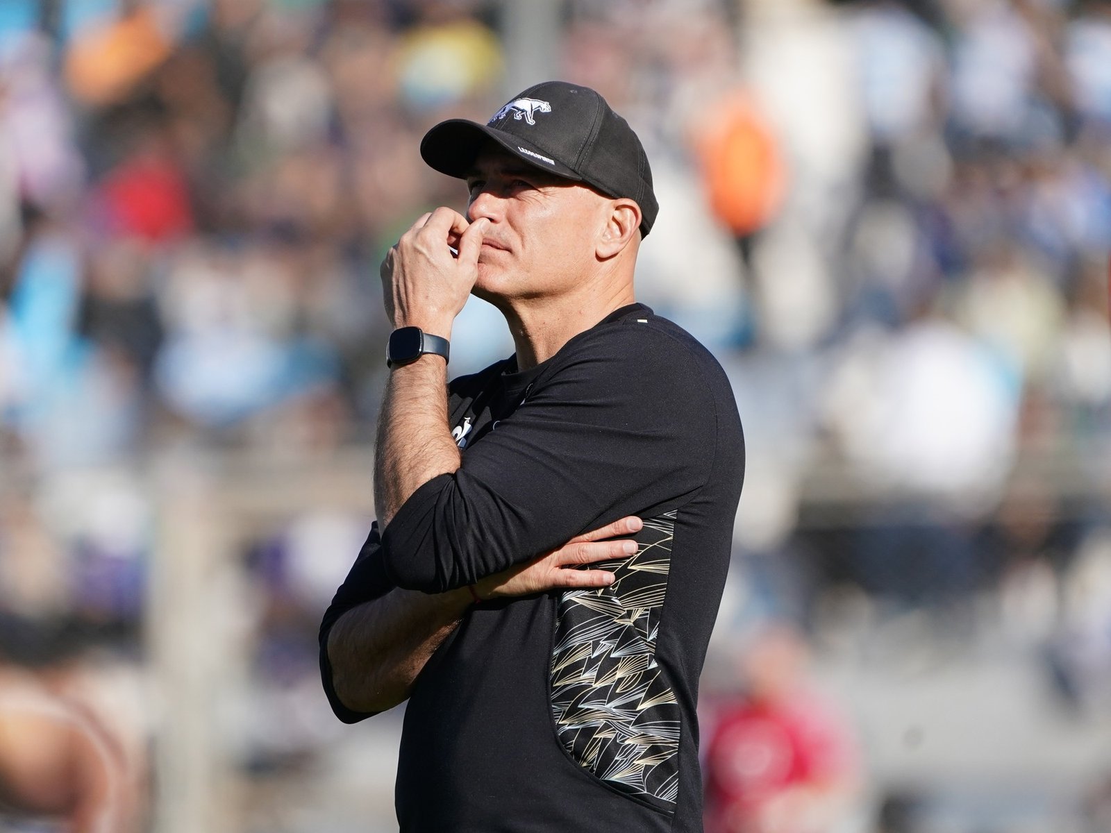 “En el segundo tiempo prácticamente no pasamos la mitad; fue loable la defensa de los chicos”