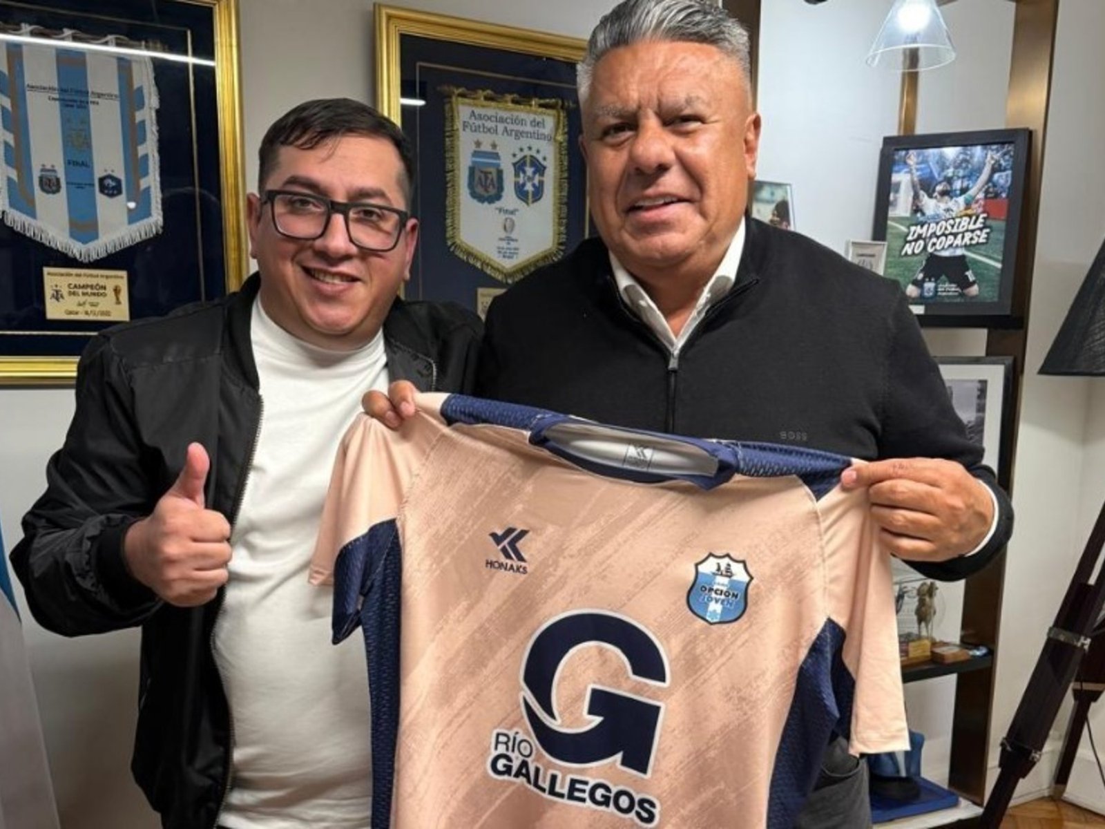 En medio de los cruces entre la AFA y el Gobierno, “Chiqui” Tapia tendrá una calle con su nombre en Río Gallegos