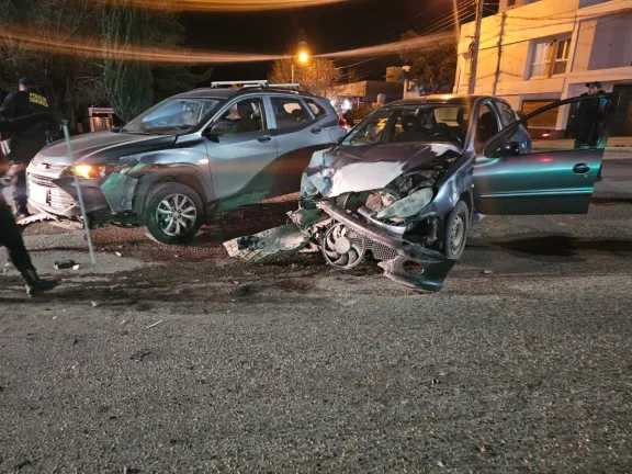 Fuerte choque en zona norte: uno de los conductores fue hospitalizado
