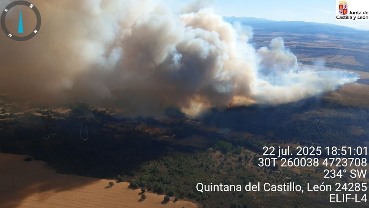 Investigado un agricultor imprudente por provocar un incendio que quemó 150 hectáreas en León | España