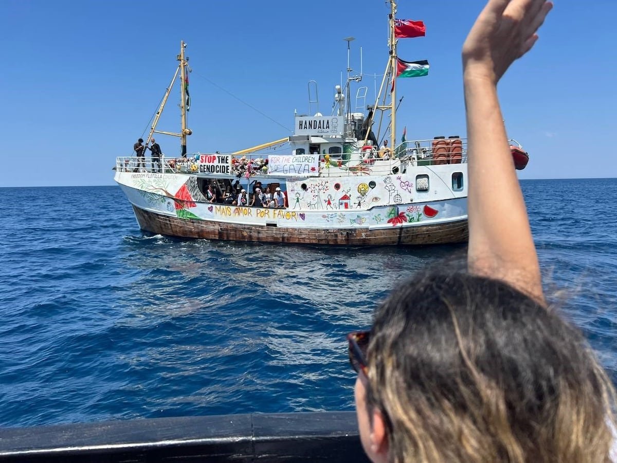 Israel intercepta el ‘Handala’, el segundo barco de la Flotilla de la Libertad que se dirigía a Gaza | Internacional