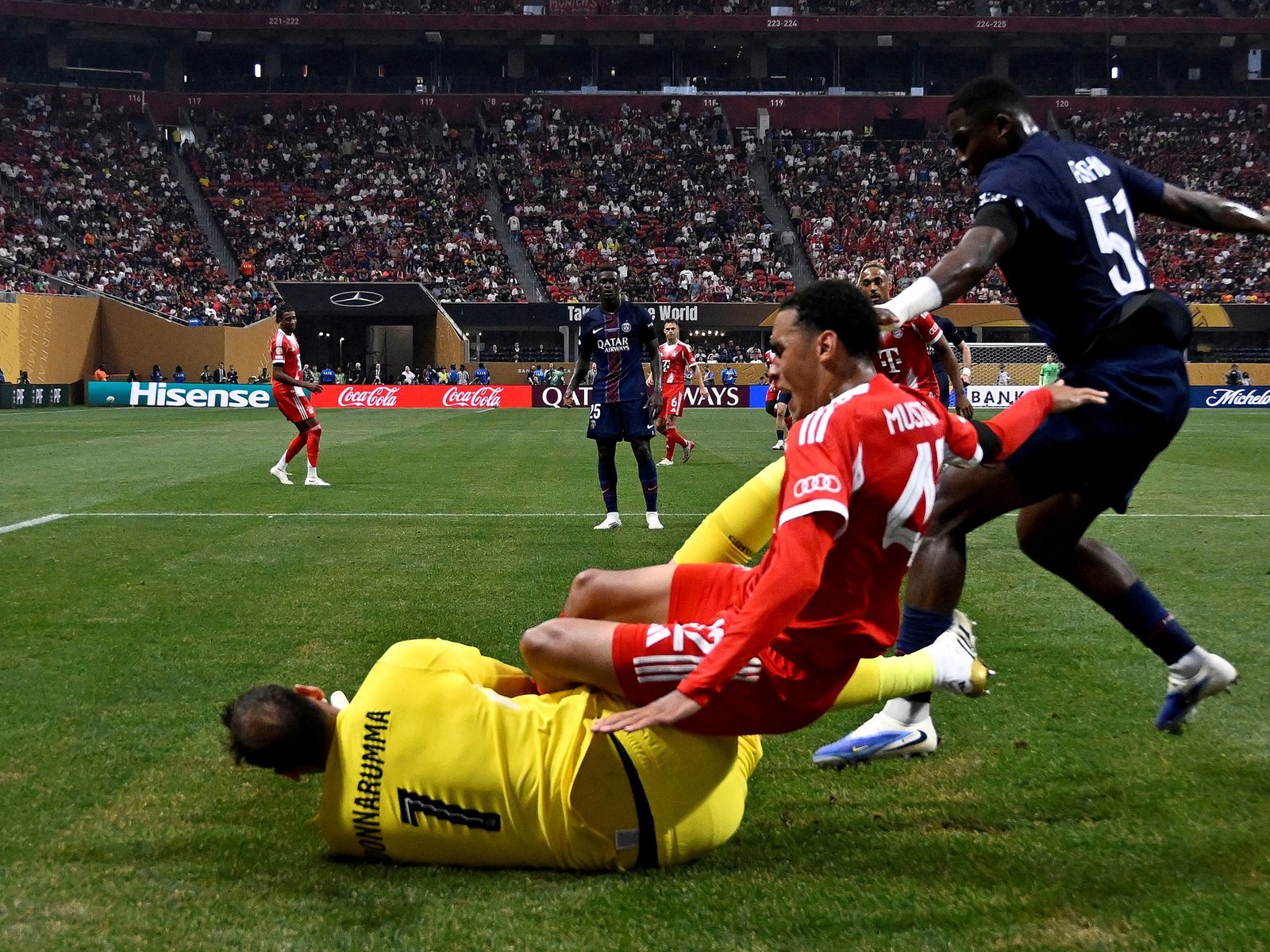 Jamal Musiala habló por primera vez tras su terrible lesión en el Mundial de Clubes y se refirió a la polémica con Donnarumma