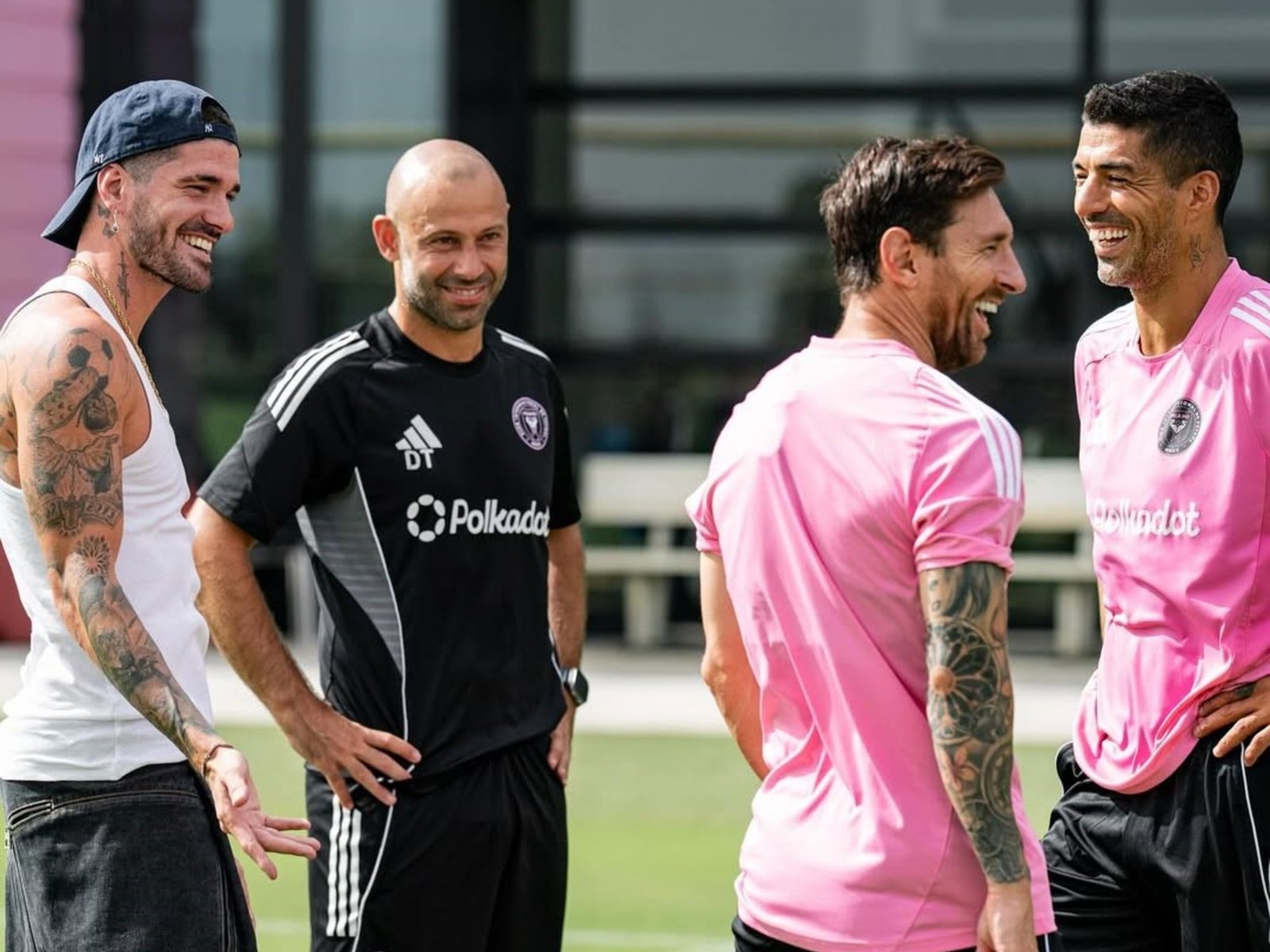 La cálida bienvenida de Lionel Messi a Rodrigo De Paul y el mensaje a los hinchas de Inter Miami