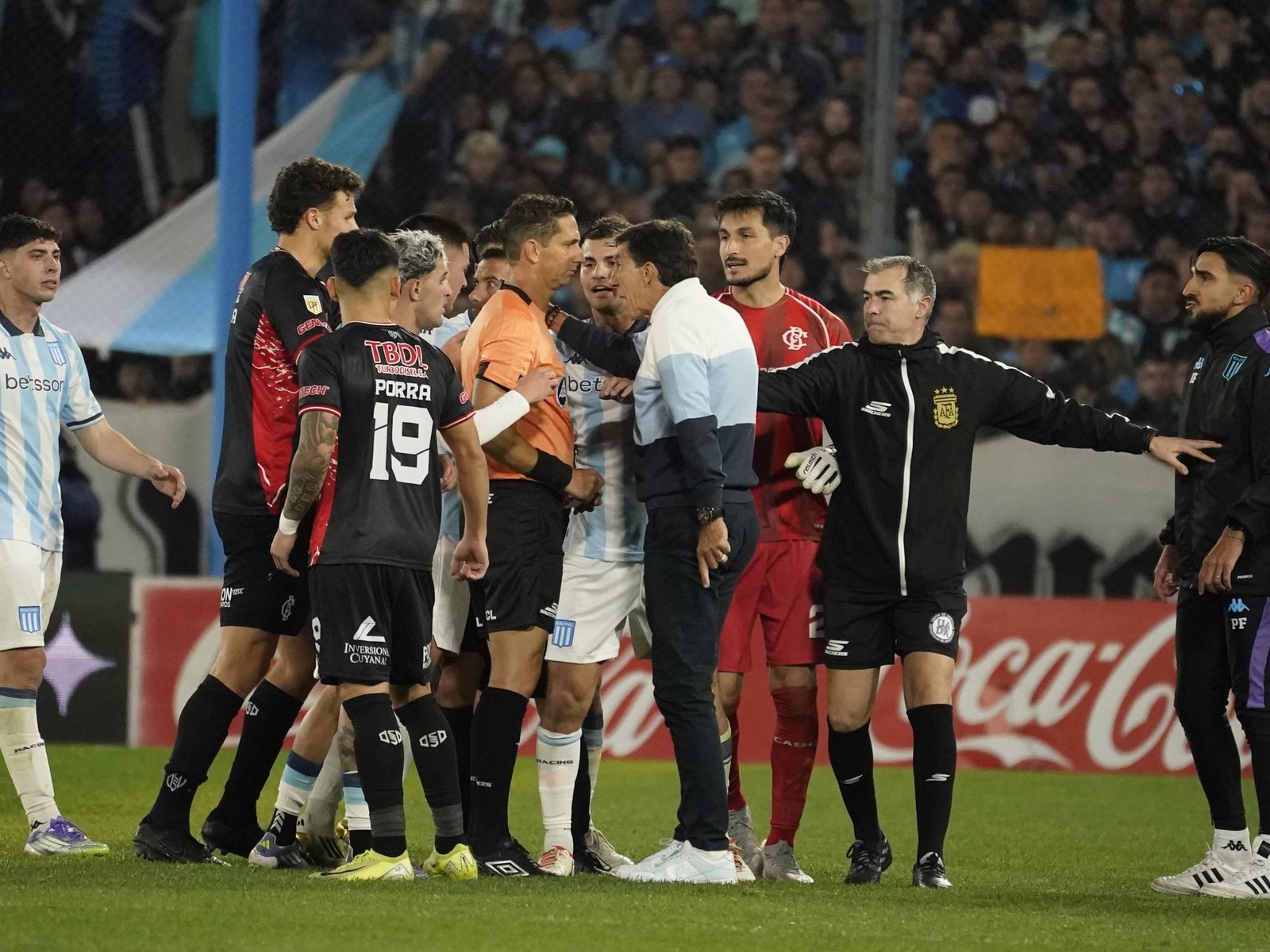 el argumento del árbitro Lamolina para el polémico triunfo de Barracas Central contra Racing